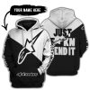 JUST FKCN SEND IT - 3D ALL OVER PRINTED - ALPINESTARS