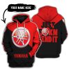 JUST FKCN SEND IT - 3D ALL OVER PRINTED - YAMAHA - RED