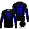 WHAT THE FOX – LIMITED EDITION – CAN AM - BLACK BLUE - SWEATER UGLY