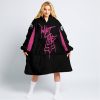 WHAT THE FOX – LIMITED EDITION – CAN AM - BLACK PINK 1 - OODIE BLANKET HOODIE