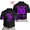 WHAT THE FOX – LIMITED EDITION – CAN AM - BLACK PURPLE - POLO SHIRT