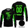 WHAT THE FOX – LIMITED EDITION – FLY RACING - BLACK GREEN - SWEATER UGLY