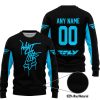 WHAT THE FOX – LIMITED EDITION – FLY RACING - BLACK SKY BLUE - SWEATER UGLY