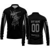 WHAT THE FOX – LIMITED EDITION – HUSQVARNA - BLACK GREY - LONG SLEEVE POLO SHIRT
