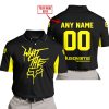 WHAT THE FOX – LIMITED EDITION – HUSQVARNA - BLACK YELLOW - POLO SHIRT