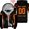 WHAT THE FOX – LIMITED EDITION – KTM - BLACK ORANGE - FLEECE ZIP HOODIE
