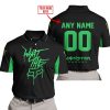 WHAT THE FOX – LIMITED EDITION – MONSTER ENERGY - BLACK GREEN - POLO SHIRT