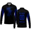 WHAT THE FOX – LIMITED EDITION - SUZUKI - BLACK BLUE - LONG SLEEVE POLO SHIRT
