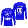 RACING GIRLS LIKE IT DIRTY - FOX RACING - BLUE - JERSEY