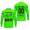 RACING GIRLS LIKE IT DIRTY - FOX RACING - GREEN - JERSEY