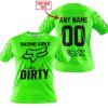 RACING GIRLS LIKE IT DIRTY - FOX RACING - GREEN - T-SHIRT