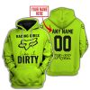 RACING GIRLS LIKE IT DIRTY - FOX RACING - NEON