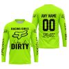 RACING GIRLS LIKE IT DIRTY - FOX RACING - NEON - JERSEY