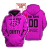 RACING GIRLS LIKE IT DIRTY - FOX RACING - PINK