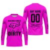 RACING GIRLS LIKE IT DIRTY - FOX RACING - PINK - JERSEY
