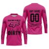 RACING GIRLS LIKE IT DIRTY - FOX RACING - PINK 1 - JERSEY