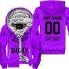 RACING GIRLS LIKE IT DIRTY - FOX RACING - PURPLE - FLEECE ZIP HOODIE