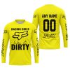 RACING GIRLS LIKE IT DIRTY - FOX RACING - YELLOW - JERSEY