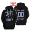 RACING GIRLS LIKE IT DIRTY - FOX RACING - BLACK V1