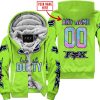 RACING GIRLS LIKE IT DIRTY - FOX RACING - GREEN 1 V1 - FLEECE ZIP HOODIE