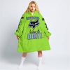 RACING GIRLS LIKE IT DIRTY - FOX RACING - GREEN 1 V1 - OODIE BLANKET HOODIE