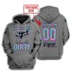 RACING GIRLS LIKE IT DIRTY - FOX RACING - GREY V1