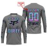 RACING GIRLS LIKE IT DIRTY - FOX RACING - GREY V1 - JERSEY