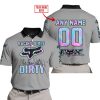 RACING GIRLS LIKE IT DIRTY - FOX RACING - GREY V1 - POLO SHIRT