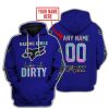 RACING GIRLS LIKE IT DIRTY - FOX RACING - NAVY V1
