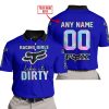 RACING GIRLS LIKE IT DIRTY - FOX RACING - NAVY V1 - POLO SHIRT
