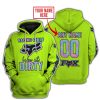 RACING GIRLS LIKE IT DIRTY - FOX RACING - NEON V1