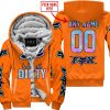 RACING GIRLS LIKE IT DIRTY - FOX RACING - ORANGE V1 - FLEECE ZIP HOODIE