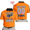 RACING GIRLS LIKE IT DIRTY - FOX RACING - ORANGE V1 - POLO SHIRT