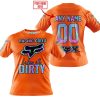 RACING GIRLS LIKE IT DIRTY - FOX RACING - ORANGE V1 - T-SHIRT
