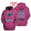 RACING GIRLS LIKE IT DIRTY - FOX RACING - PINK 1 V1