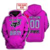 RACING GIRLS LIKE IT DIRTY - FOX RACING - PINK V1