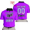 RACING GIRLS LIKE IT DIRTY - FOX RACING - PURPLE V1 - POLO SHIRT