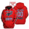 RACING GIRLS LIKE IT DIRTY - FOX RACING - RED V1