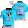 RACING GIRLS LIKE IT DIRTY - FOX RACING - SKY BLUE V1 - POLO SHIRT
