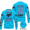 RACING GIRLS LIKE IT DIRTY - FOX RACING - SKY BLUE V1 - SWEATER UGLY