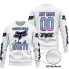 RACING GIRLS LIKE IT DIRTY - FOX RACING - WHITE V1 - SWEATER UGLY
