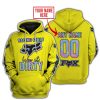 RACING GIRLS LIKE IT DIRTY - FOX RACING - YELLOW V1