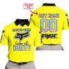 RACING GIRLS LIKE IT DIRTY - FOX RACING - YELLOW V1 - POLO SHIRT