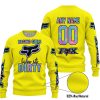 RACING GIRLS LIKE IT DIRTY - FOX RACING - YELLOW V1 - SWEATER UGLY