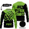 JUST FKCN SEND IT - 3D ALL OVER PRINTED - FOX RACING & MONSTER ENERGY - SWEATER UGLY