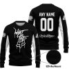 WHAT THE FOX – LIMITED EDITION – TROY LEE DESIGNS - BLACK WHITE - SWEATER UGLY