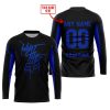 WHAT THE FOX – LIMITED EDITION – YAMAHA - BLACK BLUE - JERSEY
