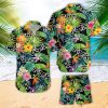 COMBO FOX RACING HAWAIIAN SHIRT & SHORT OR57