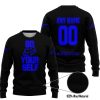 GO FOX YOUR SELF – LIMITED EDITION – ALPINESTARS - BLACK BLUE - SWEATER UGLY
