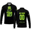 GO FOX YOUR SELF – LIMITED EDITION – ALPINESTARS - BLACK NEON - LONG SLEEVE POLO SHIRT